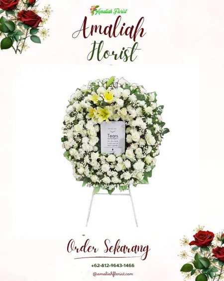 Krans Bunga Duka Sungkai Utara